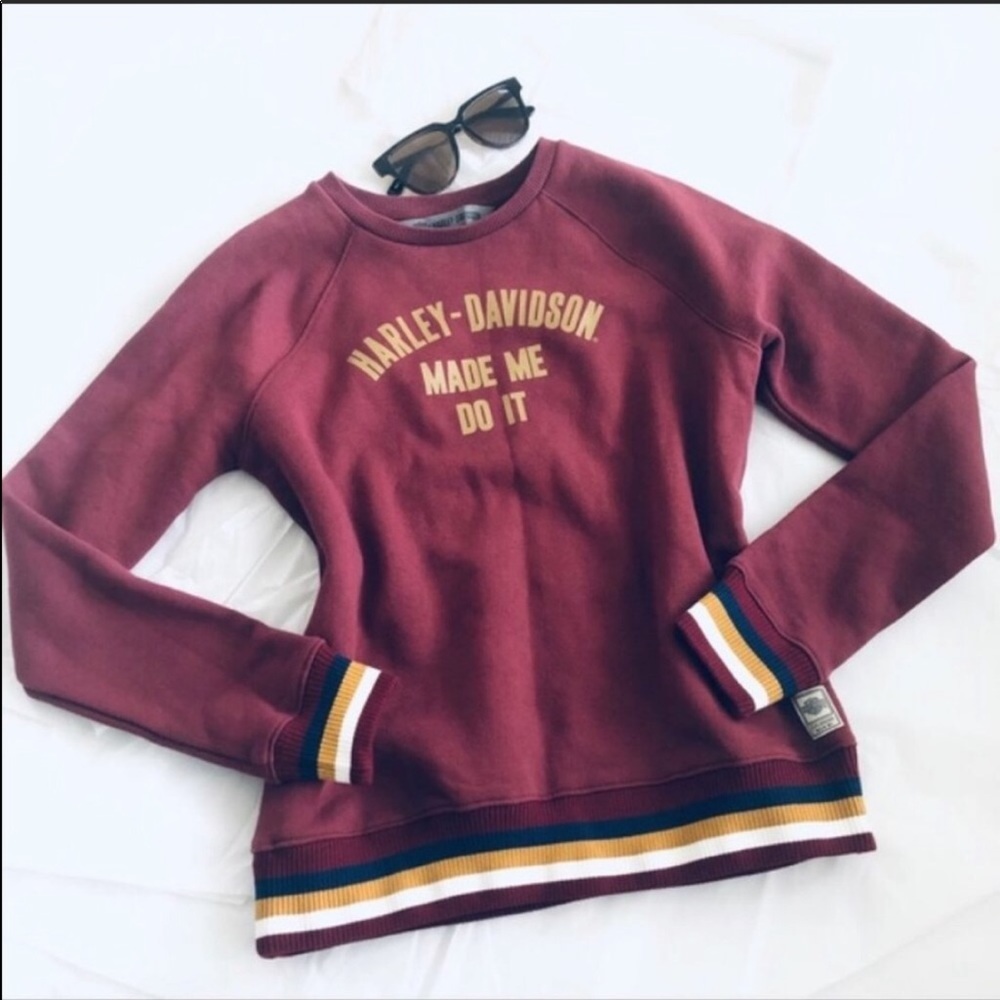 Harley-Davidson MADE ME DO IT PULLOVER SWEATSHIRT